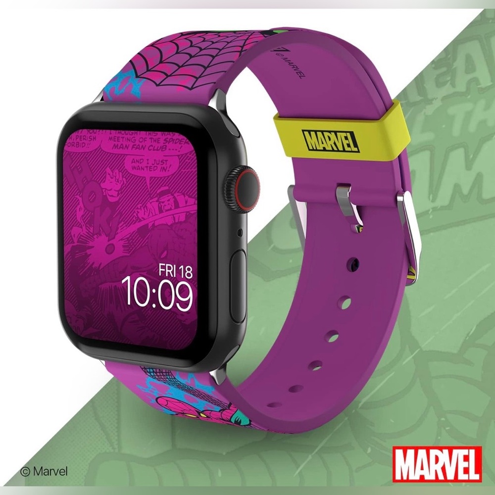 NWT Moby Fox Spider-Man Wristband